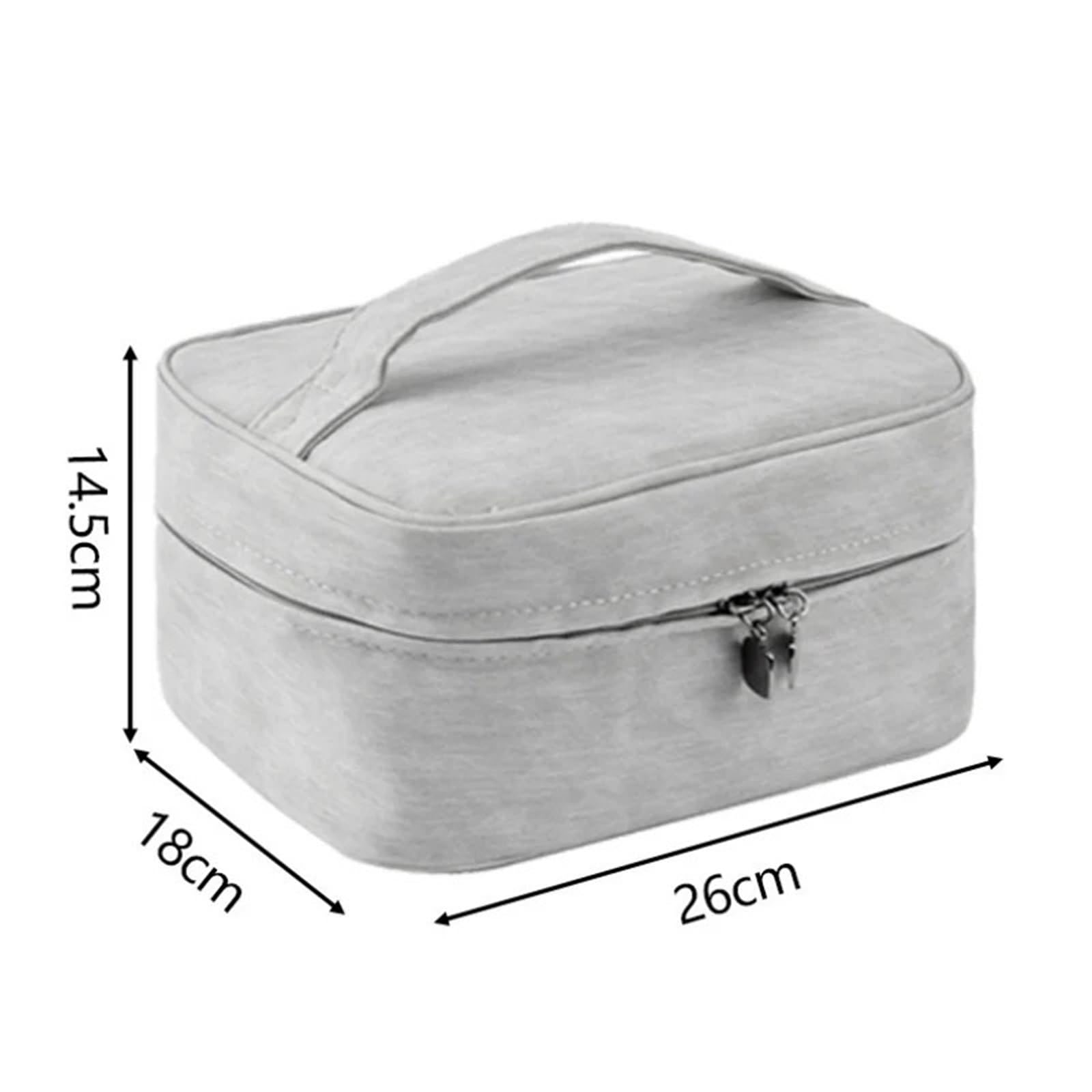Męska kosmetyczka, kosmetyczka podróżna, przenośna kosmetyczka damska(Dark gray)