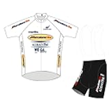 SGCIKER Marco Pantani Retro Pro Team Mercatone Uno Cycling Jersey Set, Mens Summer Short Sleeve MTB Bike Clothing