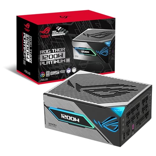 ASUS ROG Thor 1200W Platinum III alimentation premium GaN MOSFET pour PC de jeu