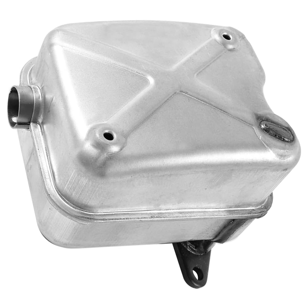 Realman Silenziatore 22E-30111-01 22E-34201-21 279-30111-L1 279-34201-21 279-34201-40 per Subaru Robin EX27 EX270 KASEI SP270 WACKER WM270 9HP 265. cc Motore Scarico Metallo Scudo Termico