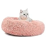 WASSERDICHT UND RÜCKSICHER BODEN: Ihr Katzenbett bewegt sich nicht, wenn Ihre Katze einen schönen Traum hat. Das Donut-Katzenbett ist sehr plüschig und das Katzenbett ist perfekt für Katzen, die sich gerne einrollen und es sich gemütlich machen. Tupfen Sie das Katzenbett vor der Benutzung vollständig auf. Wenn Sie Fragen oder Anregungen haben, wir sind für Sie da