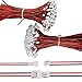 RUNCCI-YUN 100Pcs(50 Paia )1.25 mm JST 2 Pin Connettore Maschio e Femmina con 15 cm Cavo per LED Lampada Striscia RC Batteria di Giocattoli