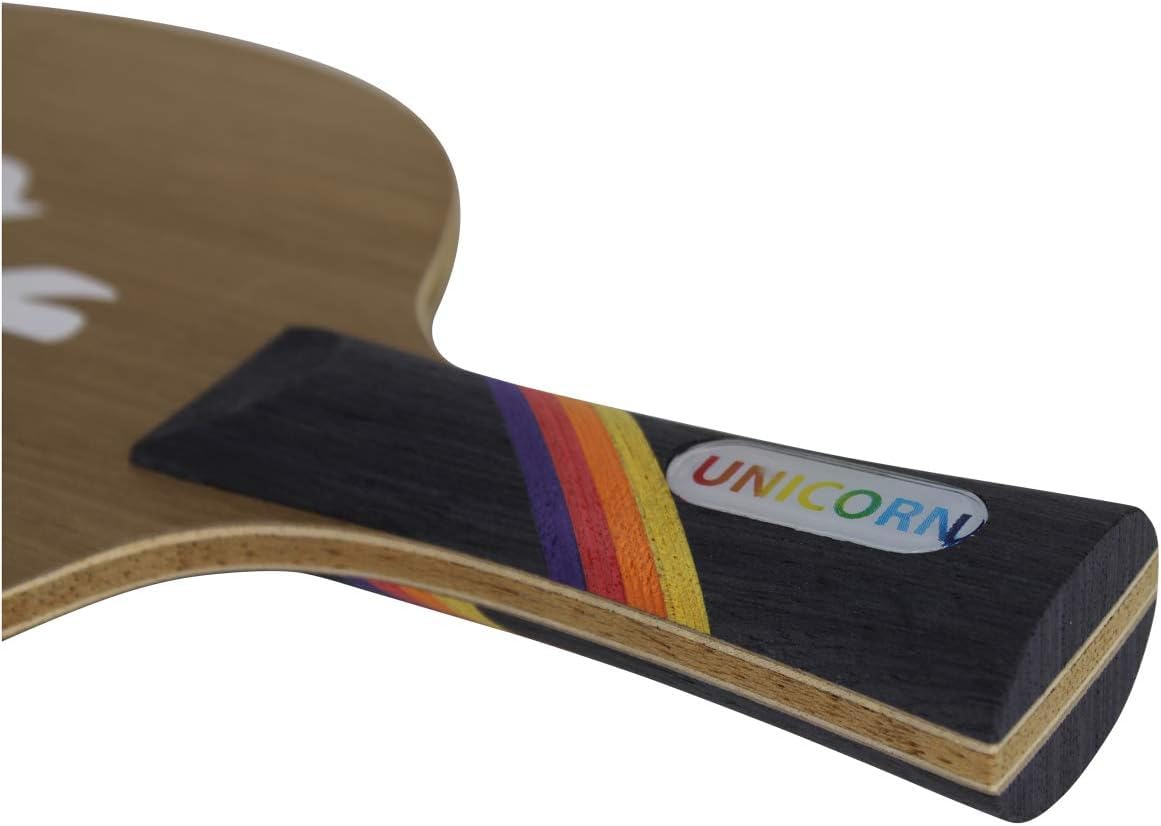 Sauer & Tröger Bois de ping-Pong Allround pour Joueurs à Picots | Unicorn | Droit, concave