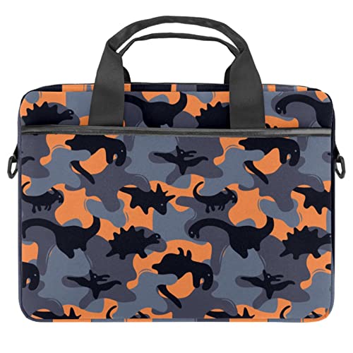 Sac PC portable 14 pouces motif dinosaure pour fac et bureau nomade