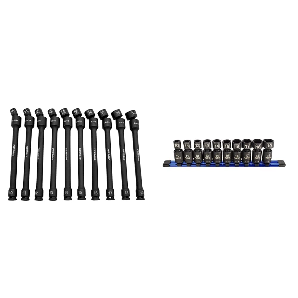 Astro Tools 78354 10-Piece Torque-Saver Impact Extension