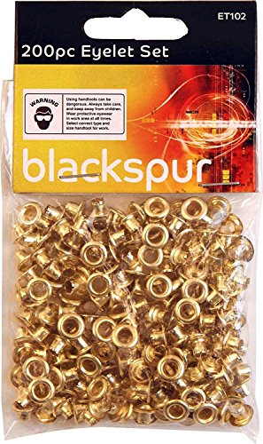 Preisvergleich Produktbild Blackspur - Nieten Set - 200 Stück Werkmaterial Basteln