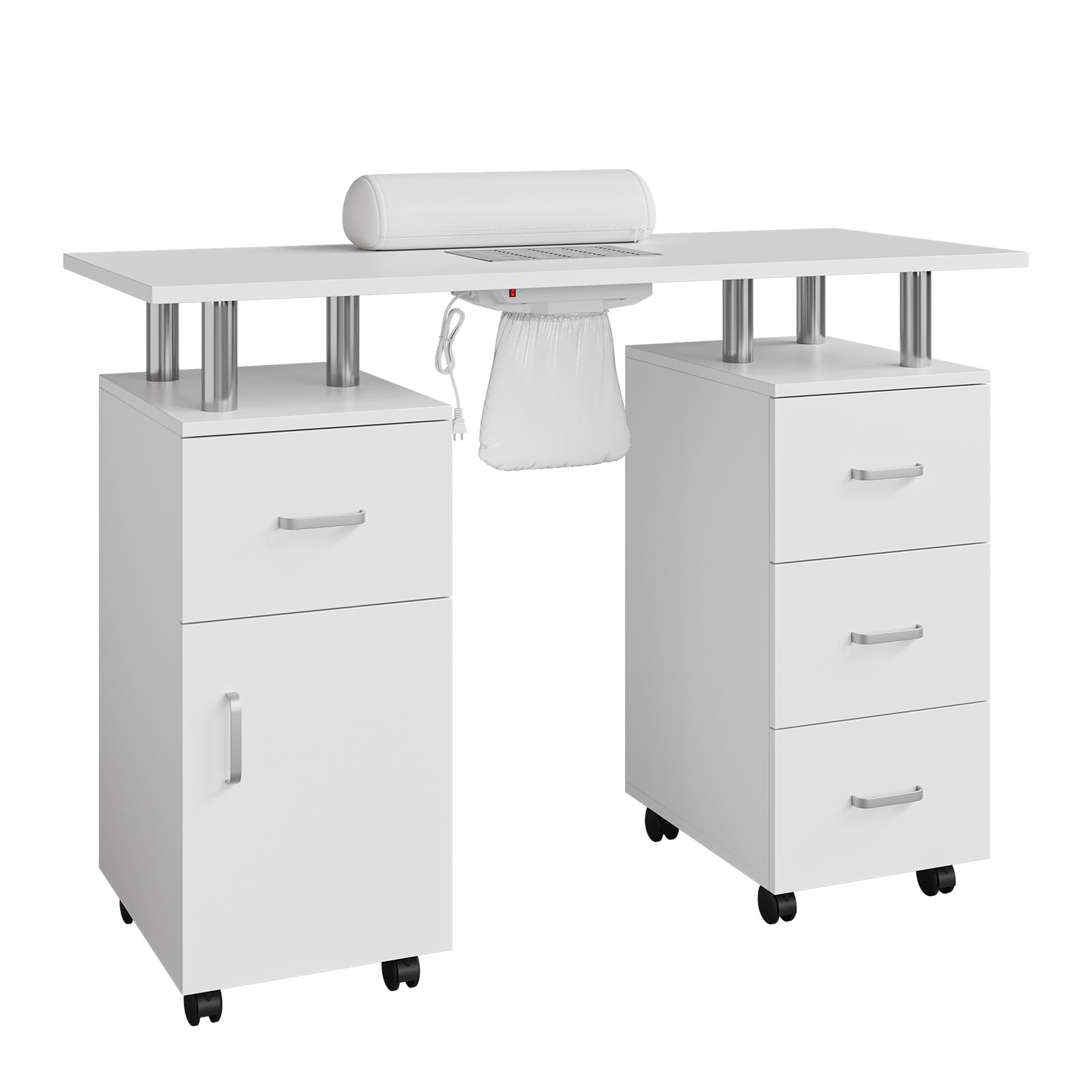 ネイル付きテーブル Amazon.com: Manicure Table with Dust Collector, 42
