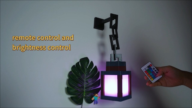 Lamp fakkel wandlamp 7 kleuren, 28 cm muur fakkel nachtlampje, led-zaklamp kinderen, nachtlampje USB oplaadbare led-verlichting voor hand of wandhouder verlichting speelgoed geschenken