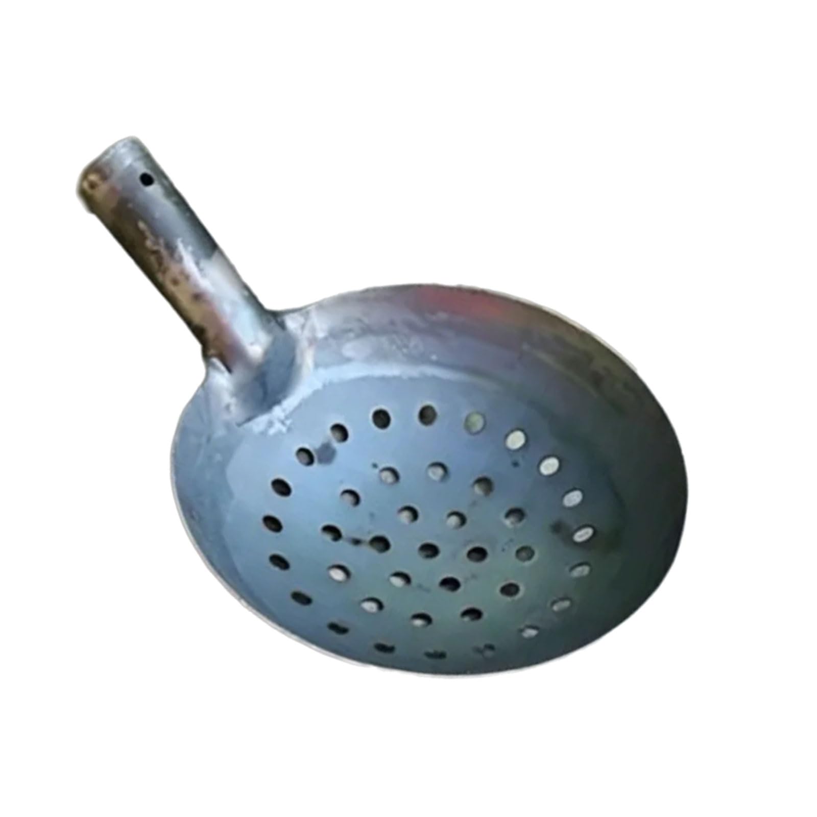 Iron Garden Scoops Dung Cleaning Ladle Shovel with Ergonomic Handle for Stubborn Sludge from Drains and Ponds Ergonomic Garden Spoon