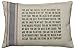 Primitives by Kathy 5-Stripe You are Linen Pillow, 10 by 15-Inch