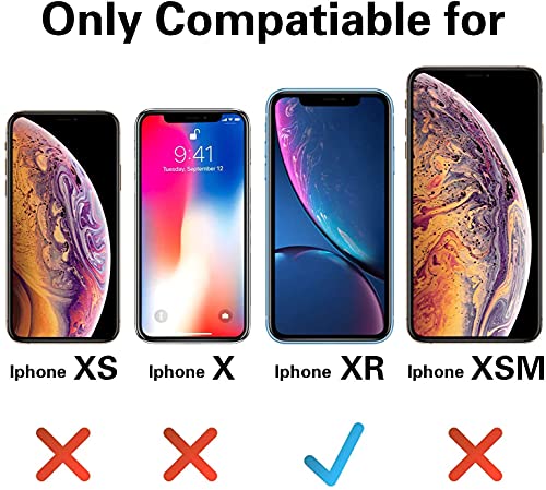 Image of mobistyle Apple iPhone XR Soft Silicone, Rubber Silicone Back Cover, Back case, Plain Cover case Red