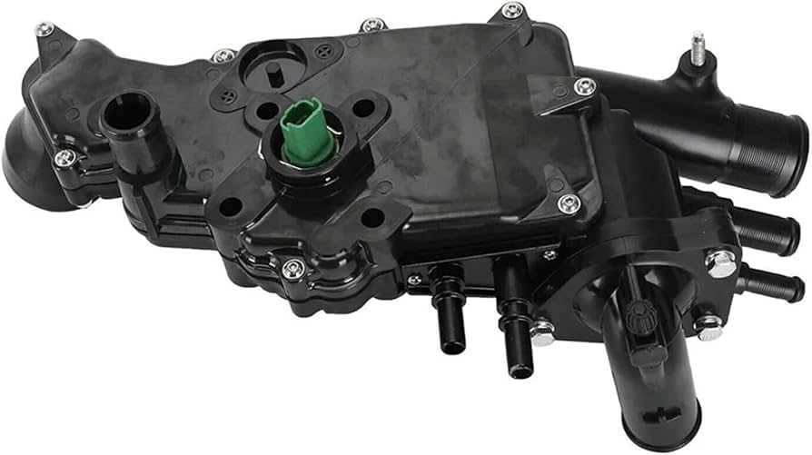 Amazon.com: HLYQMYG 1336S4 Car Thermostat Housing with Sensor
