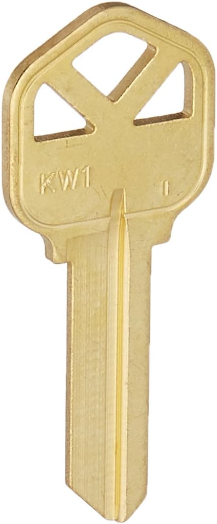 Ilco Kwikset KW1 Key Blanks - Box of 250, Brass