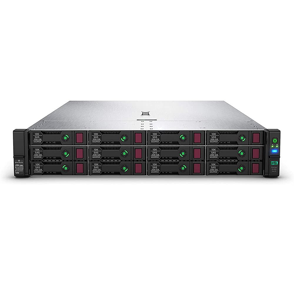 Proliant DL380 G10 Server | 2X Silver 4216 = 32 Cores | 64GB RAM | 12x 3TB HDD (Renewed)