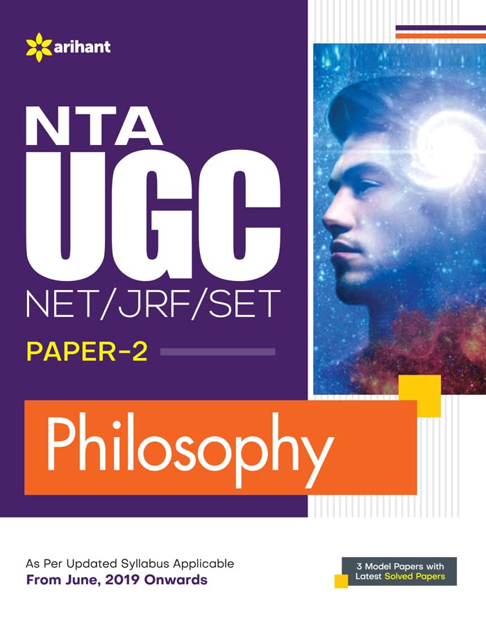 Arihant NTA UGC NET paper 1 book 2024/JRF/SET Paper 2 Philosophy