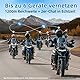 WAYXIN R6S Motorrad Headset Bis zu 6 Motorräder anschließbarr 1200M Wireless Kommunikationssystem für 2 Personen mit Sprachassistent Wasserdicht Freisprecheinrichtung Musikanrufsteuerung(2pc)