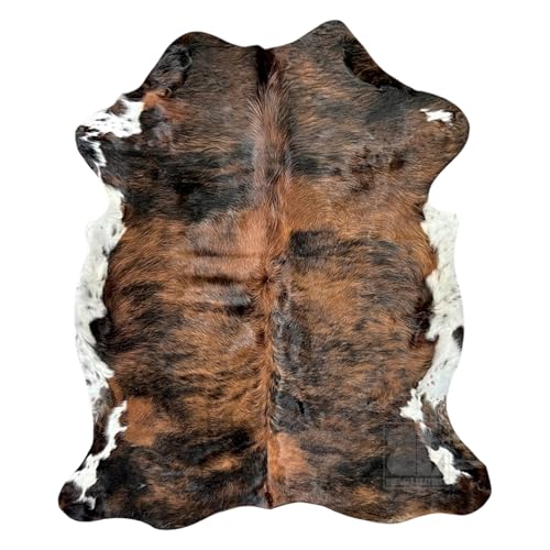 Bonanza Leathers Genuine Cowhide Rug 7x8 FT