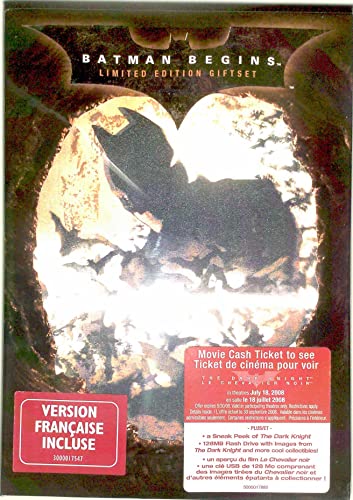 Batman Begins Limited Edition Giftset