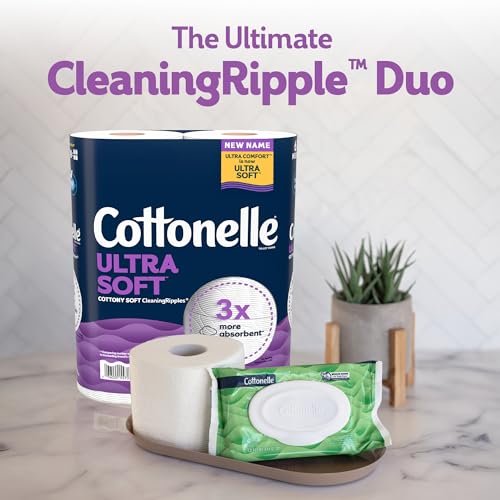 Cottonelle Ultra Soft Toilet Paper, 9 Mega Rolls = 36 Regular Rolls - image 7