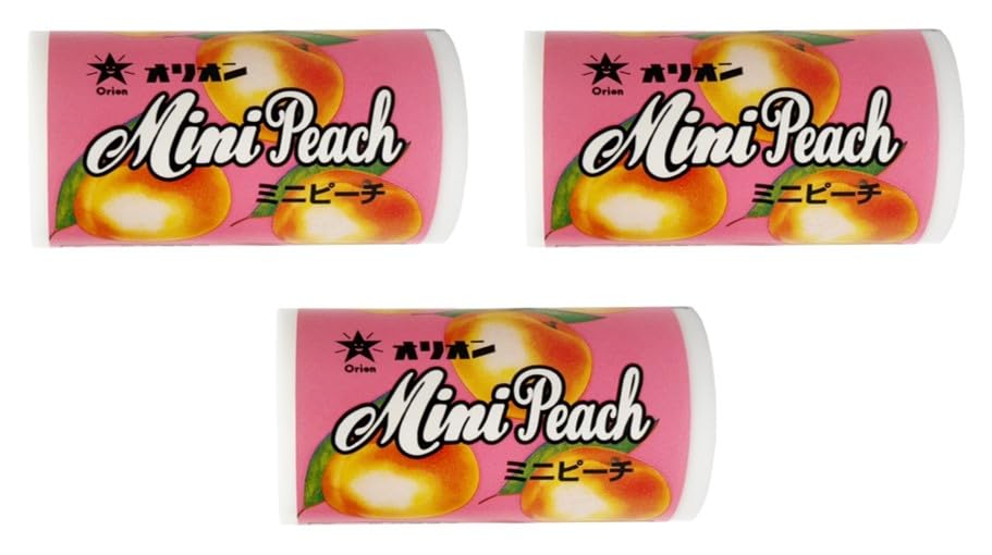 Orion Mini Peach Ramune Candy, Pack of 3 – Japanese Peach Flavor Fizzy Ramune Candy Imported from Japan-image-33