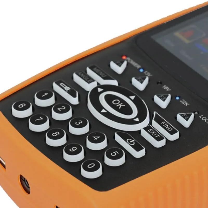 Détecteur de signal satellite numérique HD DVB S2 multimode avec TV