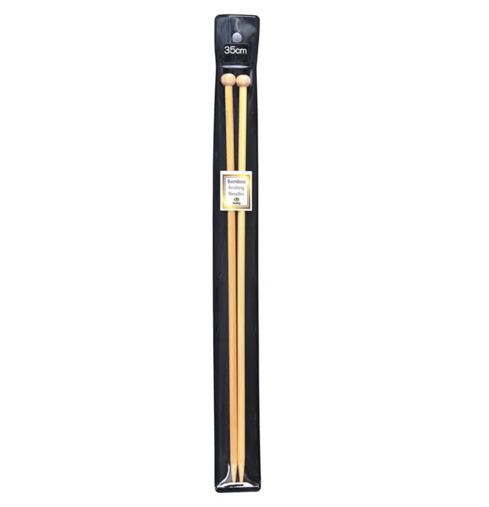 Tulip Bamboo Knitting Needle 5.0 mm x 35 cm - 1 piece, 35 cm x 5.00 mm