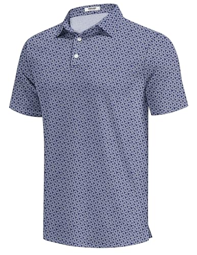 COOFANDY Mens Golf Polo Shirt
