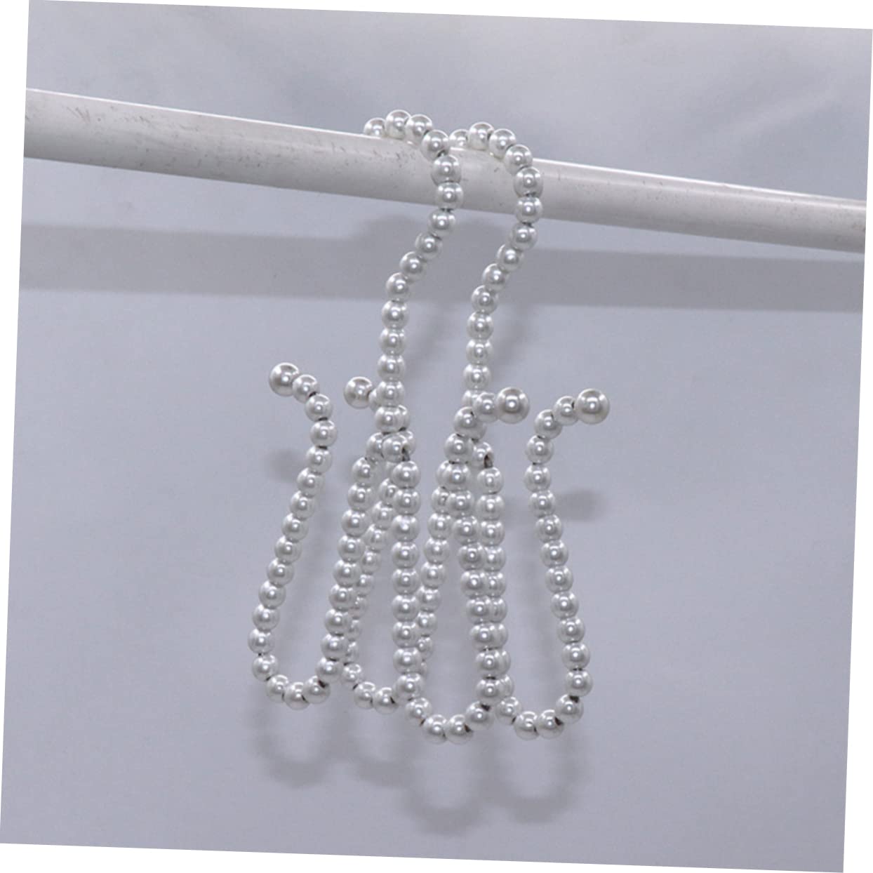 PRETYZOOM 2pcs Leather Shoe Holder Faux Pearl Abs Material Easy to Install Drying Shelf