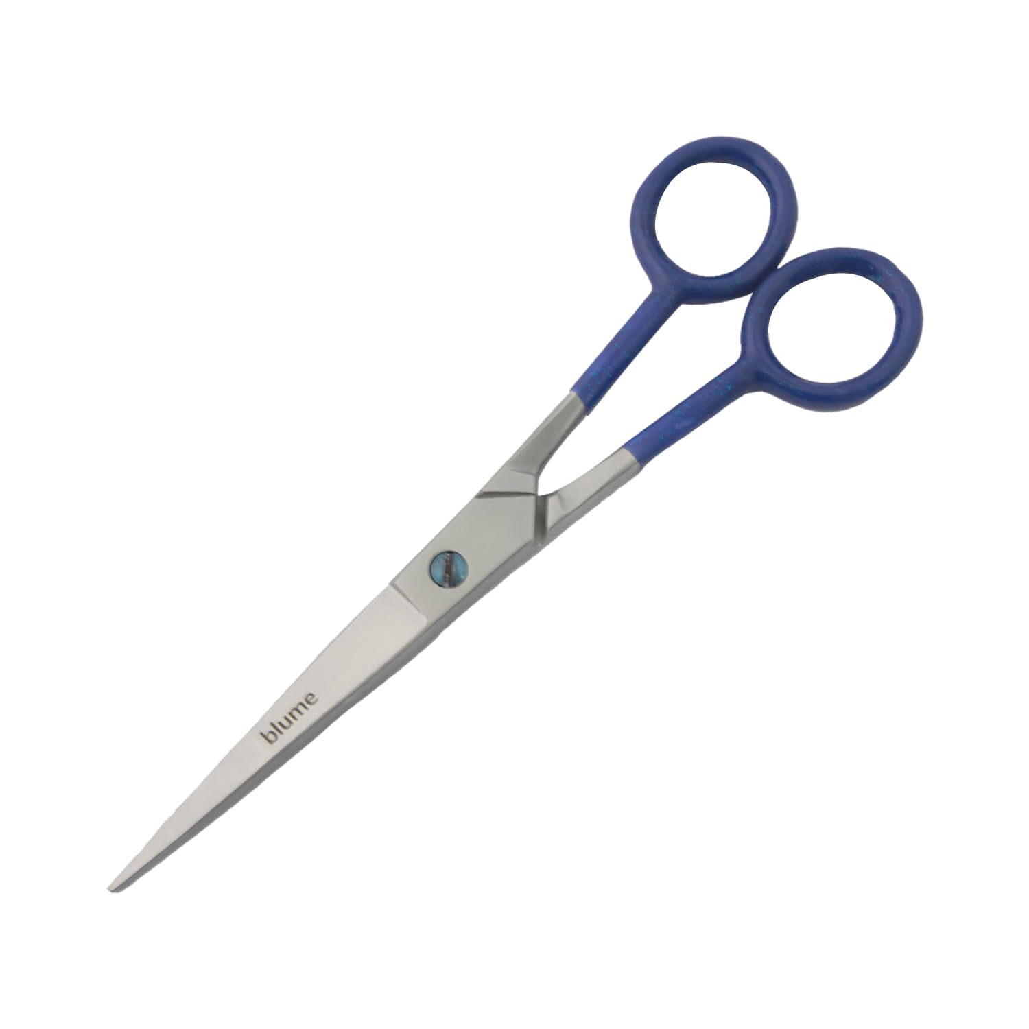 Scissors-Hair Cutting/Hairdressing/Barber Salon/Hairdressers Stainless Steel Scissors for Men Women and Children -Barber Hair Cutting Professional Super Cut -PVC Grip Stainless Steel (Blue)-image-44