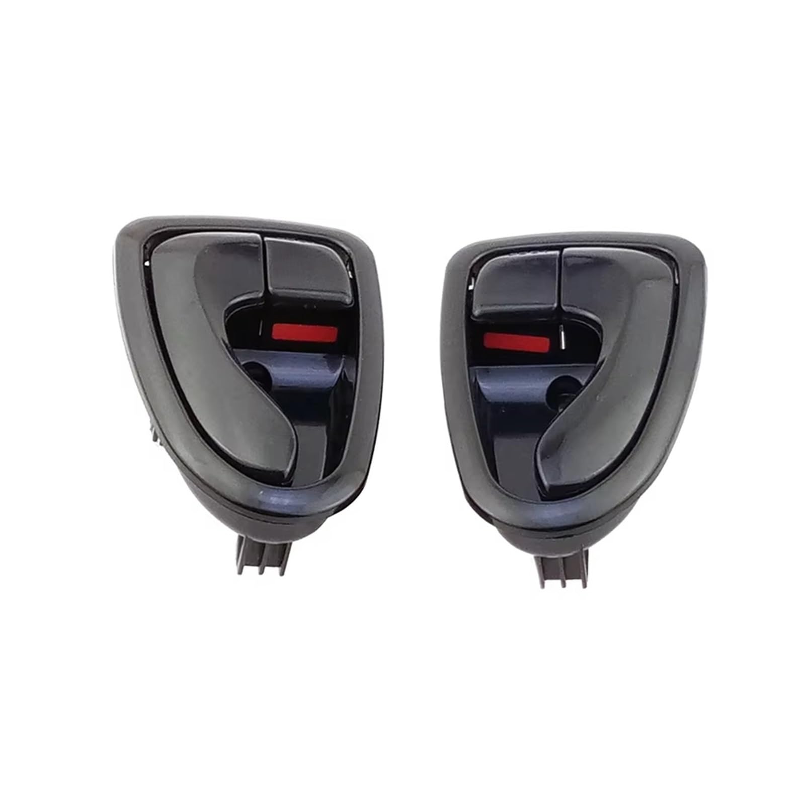Zhannuobhd 2Pcs Left And Right For Hyundai For Accent 2000 2001 2002 2003 2004 2005 2006 Car Interior Door Handle 82610-25000 82620-25000 Car Side Plated Interior Door Handle(2Pcs Left And Right)