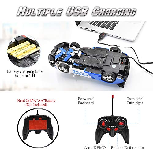 image for Olabeno RC Car Robot for Kids 2.4GHz Transforming Robot Remote Control
