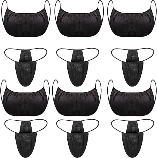 - Women Disposable Bra & Panty Set | Spa Disposable Underwear | Bikini Thong Panties | Hygienic Non-Woven Disposable Lingerie for Spa, Salon & Travel