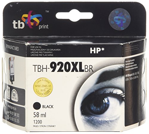 Tb 920XLBR TBH-Cartouche d'impression Ă jet d'encre Officejet 6500
