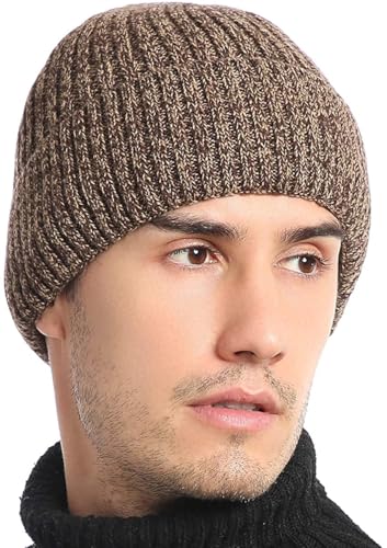Image of DENIMHOLIC Winter Cap for Men & Women, Beanie Cap for Men Woolen Cap for Men & Women, Beanie Cap for Women