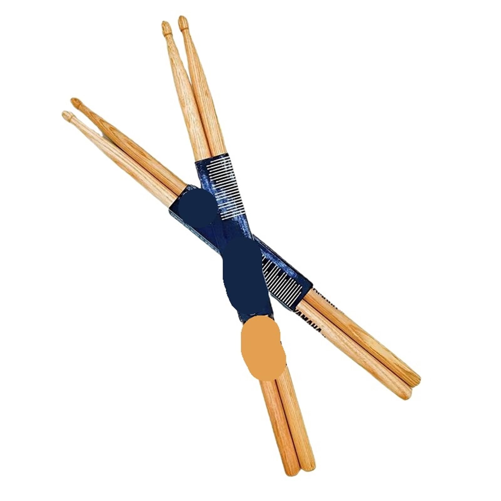 2 paar Professionelle Holz Drumsticks for Anfänger Set Percussion Instrument Zubehör Für Profi(5A)