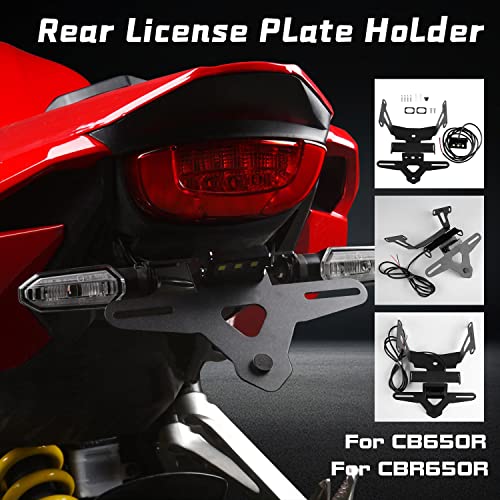 Kit élimination garde-boue CB650R CBR650R avec éclairage LED intégré - 5
