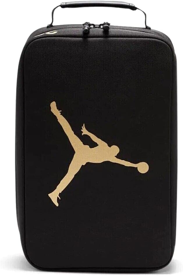 Jordan Shoe Box Bag Unisex Sports Travel Gym Black/Gold