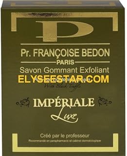 Pr. Francoise Bedon IMPERIALE LUXE Anti-age Scrubbing Exfoliating Skin Lightening Soap 200g - BY SONIK PERFORMANCE - WITH BLACK TRUFFLE & VITAMINS by Pr.Bedon