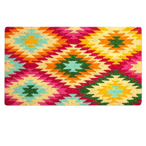 LUA VIKA Coir Doormat - Colours - 40x70 cm - Outdoor Door mat - Front Door mat outside - Doormats outside - Image 4