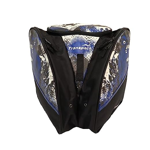 Transpack Edge Junior Ski Boot Bag (Blue Yeti)