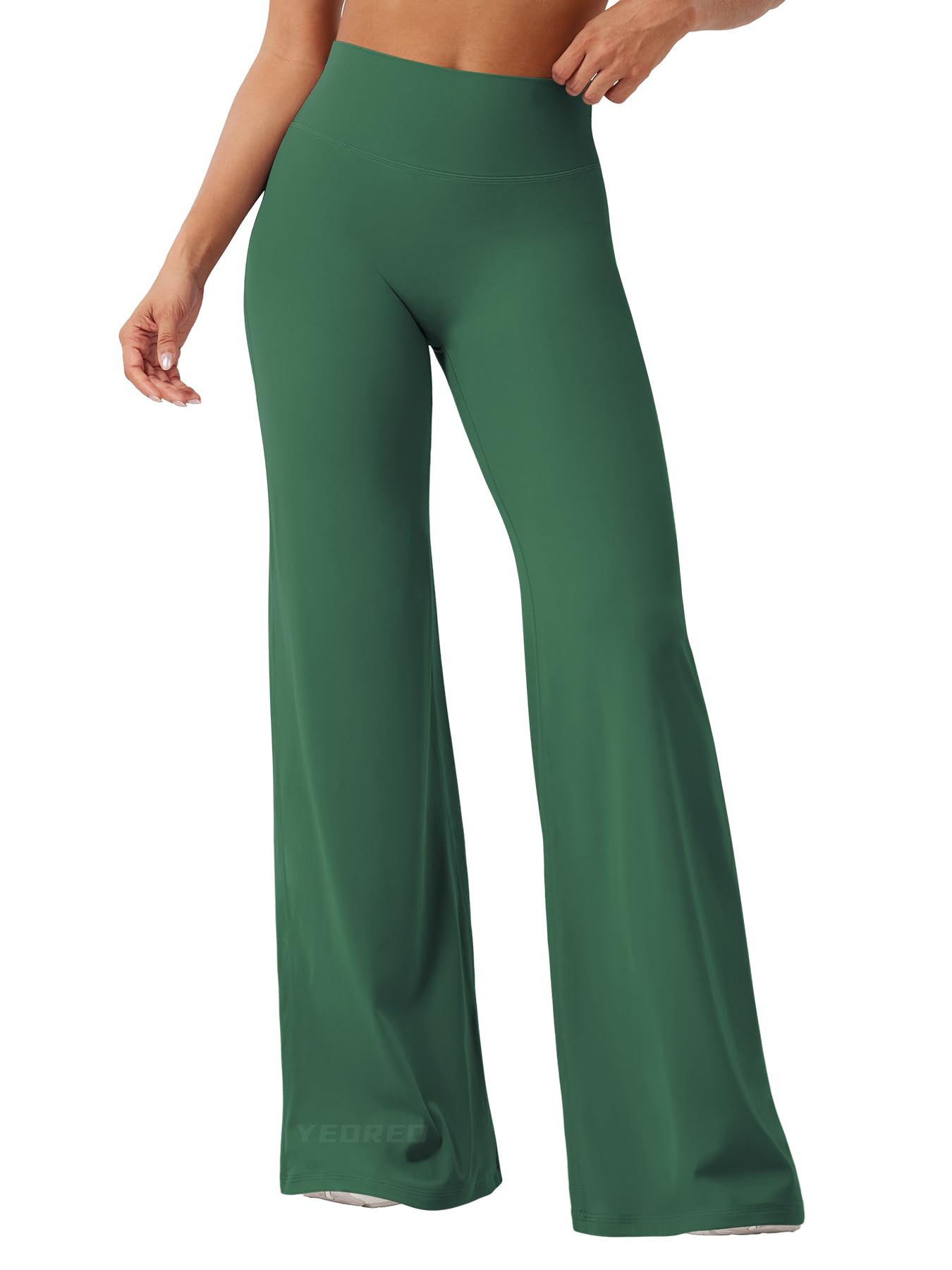 YEOREO Workout Leggings Womens No Front Seam Straight Leggings 29"/ 31.5"/ 33"/ 35" High Waist Buttery Eddiy Gym Yoga Pants