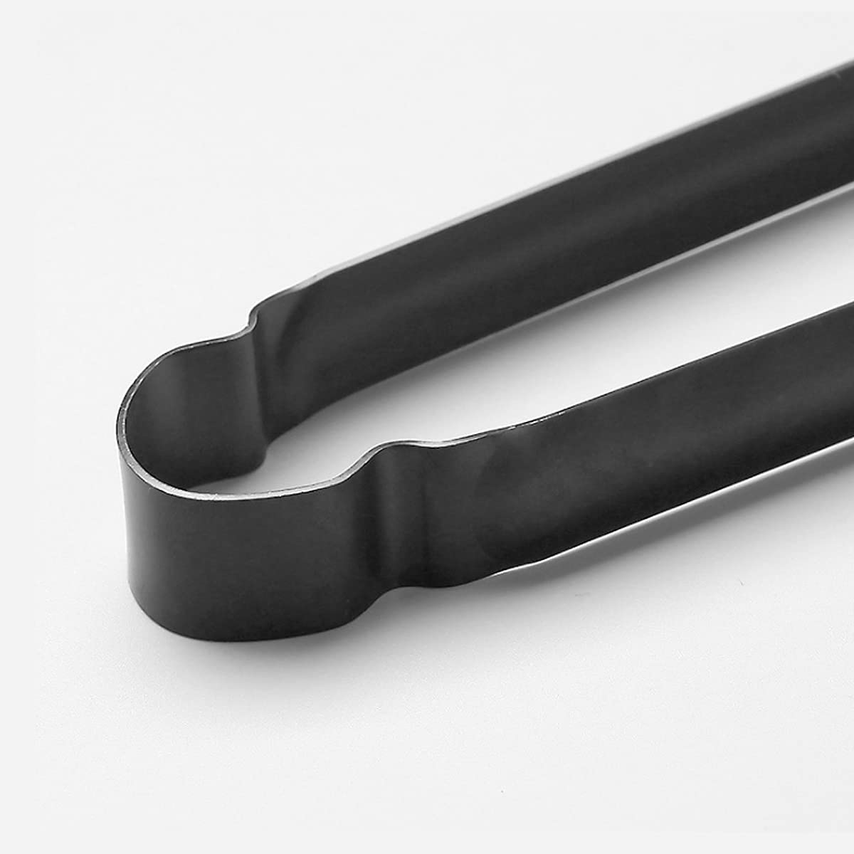 Pince à Charbon,Forreen 3 Pièces Pince Barbecue Longue Métal Professionnel Multifonctionnelles Pinces à Briquettes avec Poignée Anti-Brûlure pour Barbecue Plein Air Cheminée,Noir