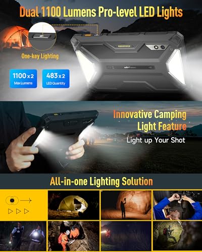 Image of Ulefone Armor Pad 3 Pro Rugged Tablet 4G, 33280mAh(66W), 10.36 inch 2K Display, IP68 /69K, 50MP + 32MP, Dual 1100LM LED Lights, 16GB + 256GB Android 13, uSmart Expansion Connector, HDMI Port, NFC
