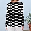 Womens Long Sleeve Tops Fall Cotton Crew Neck Funn... #2