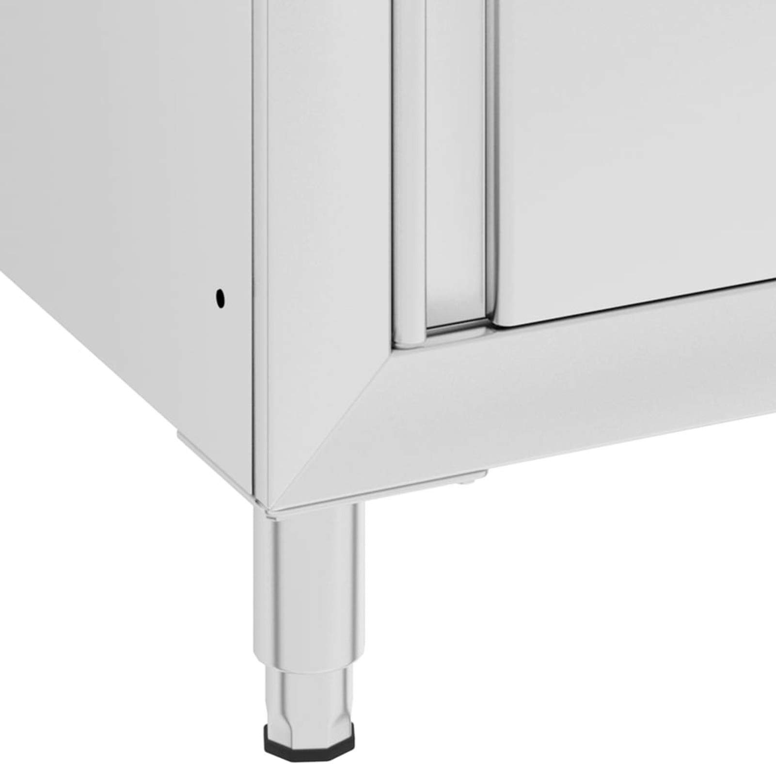 Mobiletto da Cucina Commerciale in Acciaio Inox 60x60x96 cm,Mobiletto da Cucina,Mobiletto da Cucina Salvaspazio-147229
