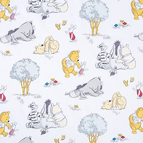 Hobby Lobby Pooh Togetherish Cotton Calico Fabr -1...