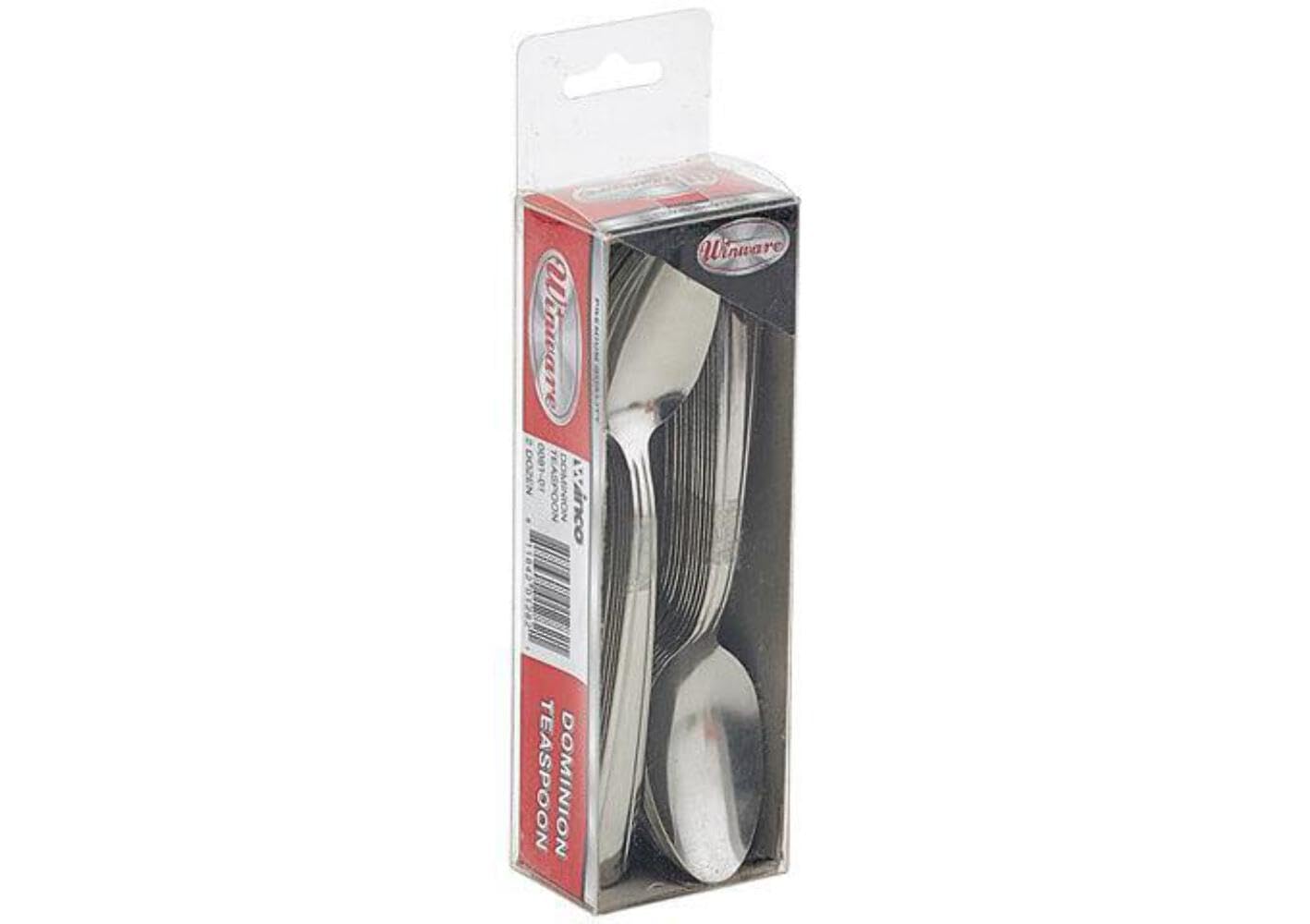 Dominion Teaspoon by Winco – Stainless Steel, Silver, Model 0081-01