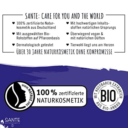 SANTE Naturkosmetik Crema de manos reparadora intensiva, cuida las manos extremadamente estresadas, cuidado natural de las manos, vegano, 75 ml - imagen 4