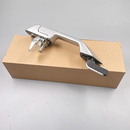 Miniatura 4 de HUYILUN0104 Rear Left Driver Side Sliding Exterior Door Outer Handle Silver with Chrome Compatible with Honda Odyssey 2011-2017