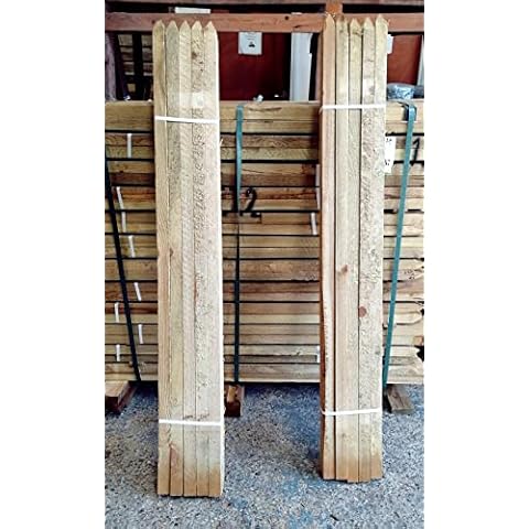 20 Pack of 4ft Square Garden Tree Stakes Cover